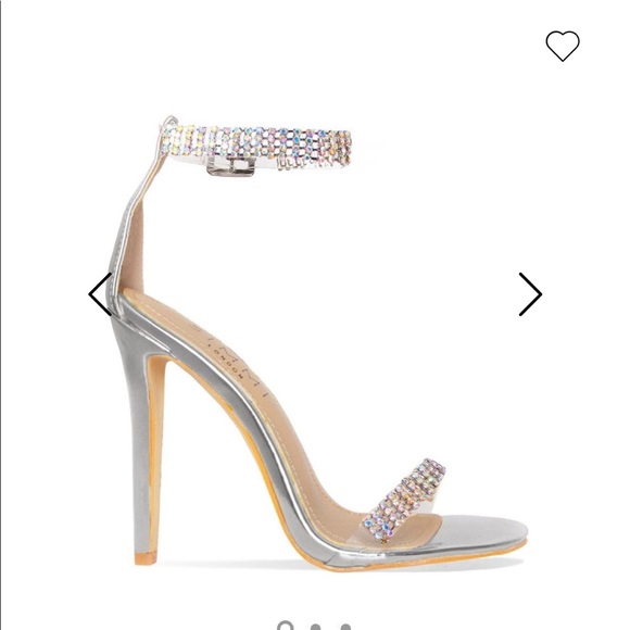 SIMMI Silver clear heel - Picture 2 of 3